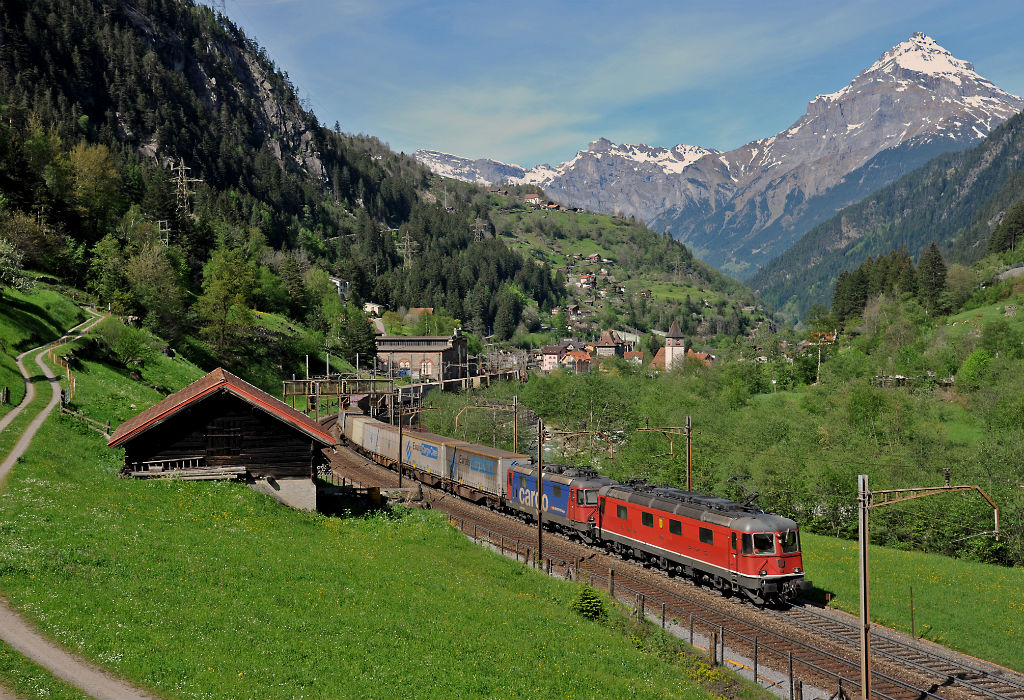 Gotthard, spoorlijn, Zwitserland