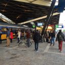 Reizigers, Tilburg Centraal, perron