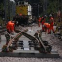 Werkzaamheden, spoor, rails, Network Rail