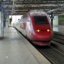 Thalys, hogesnelheidstrein, station Brussel Zuid