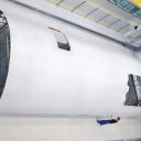 Een composieten paneel van een Airbus vliegtuig, foto: Airbus.com