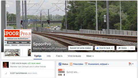SpoorPro, Facebook