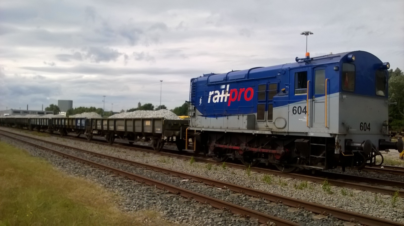 Voestalpine Railpro voert spoorballast aan
