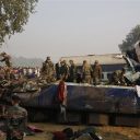 Het leger wordt ingezet bij de treinramp in India, foto: ANP
