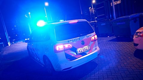 Politieauto met zwaailicht, foto: Politie.nl