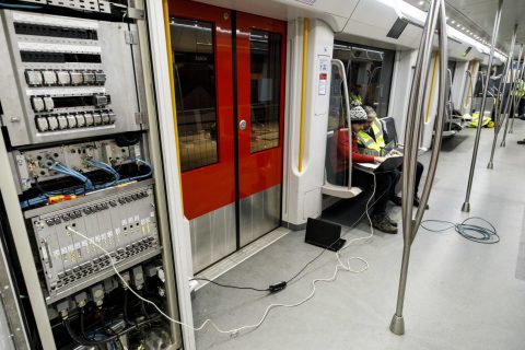 Beveiligingssysteem Alstom in de metro, Gé Dubbelman