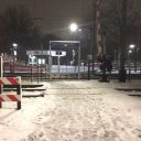 Treinstation Tilburg Universiteit sneeuw winterweer