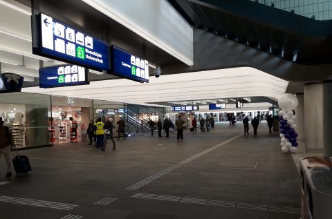Nieuwe reizigerstunnel station Eindhoven