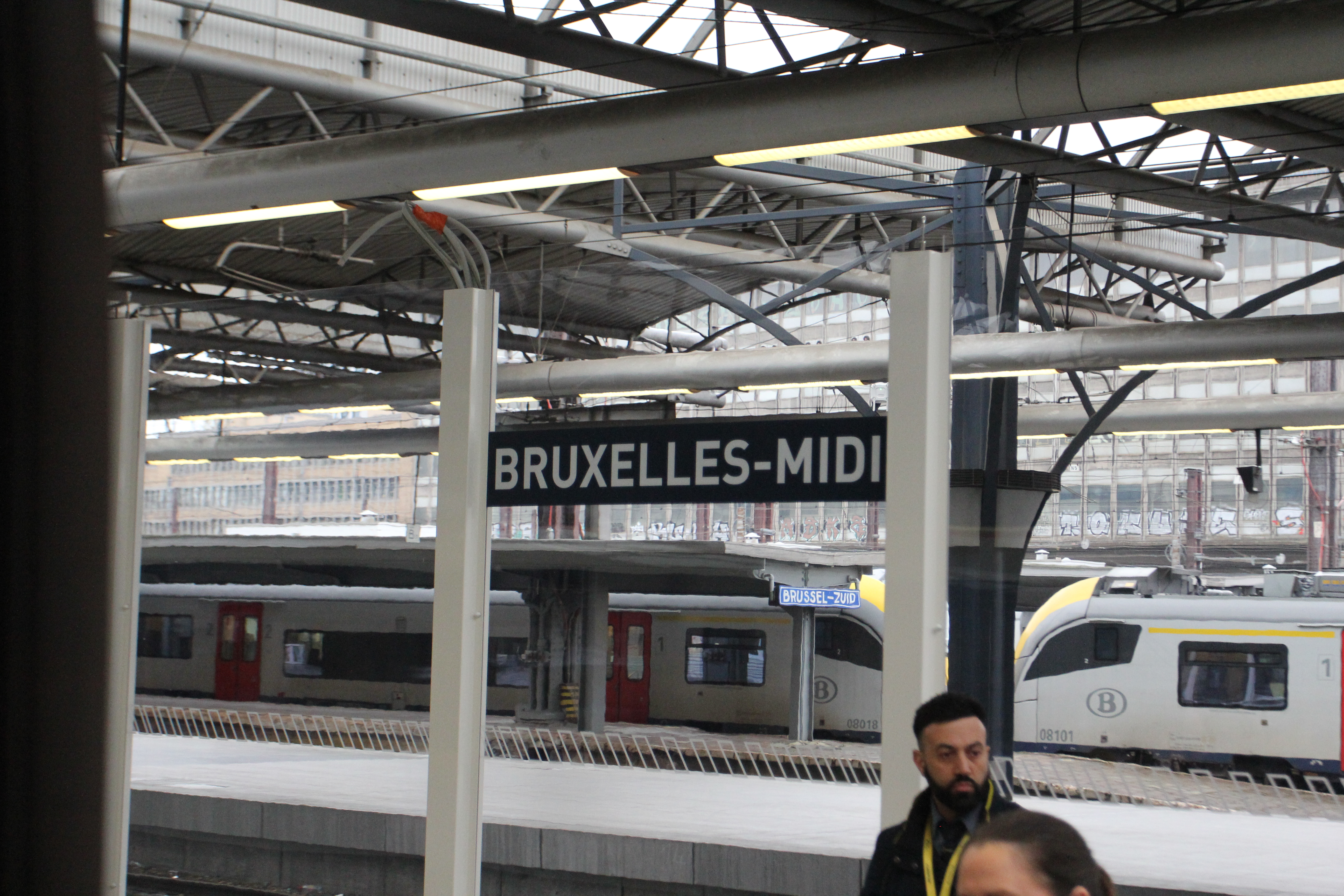 Tussenstop op Bruxelles Midi Brussel Zuid Eurostar