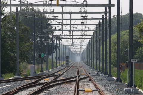 Metroverbinding Hoekse Lijn in Vlaardingen
