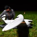 Nachtvlucht van Infrabel met een drone
