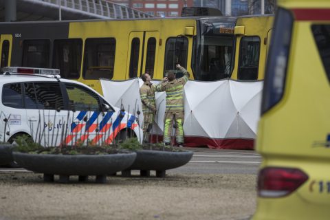 Schietincident tram, foto: Hollandse Hoogte