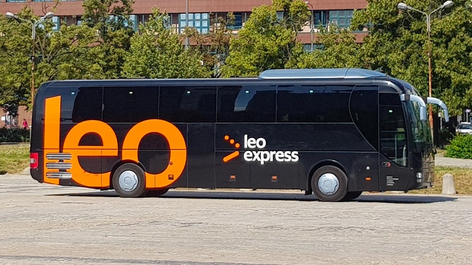 Leo-Express-bus, bron: Leo Express