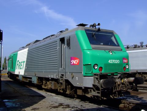 Een Fret-goederentrein van SNCF, Wikimedia Commons