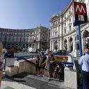 Metrostation Repubblica in Rome: foto: ANP
