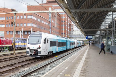 De WINK-trein van Arriva, foto: De Vries Media