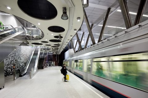 Metro Wilhelminaplein Rotterdam, foto: E. Fecken