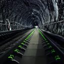 vossloh, spoormaterialen in tunnel