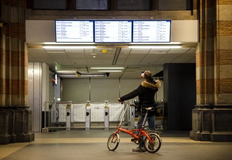 Deels geen treinen rond Amsterdam door staking, foto: ANP