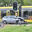 Botsing tram en auto in Nieuwegein, bron: U-OV