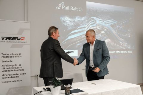 Ondertekening contracten voor overwegen en viaducten Rail Baltica