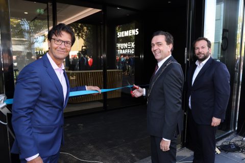 Opening Siemens en Yunex kantoor