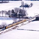 Rail Away Nederland in de sneeuw