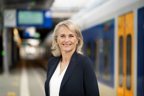 President-directeur Marjan Rintel van NS