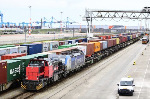 Spoorgoederenvervoer in Rotterdam