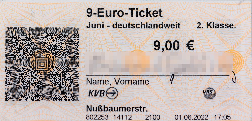 9 euro-ticket