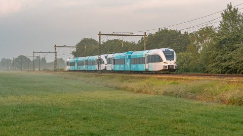 Trein Noord-Nederland