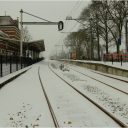 Station Tiel sneeuw 7-2-2021
