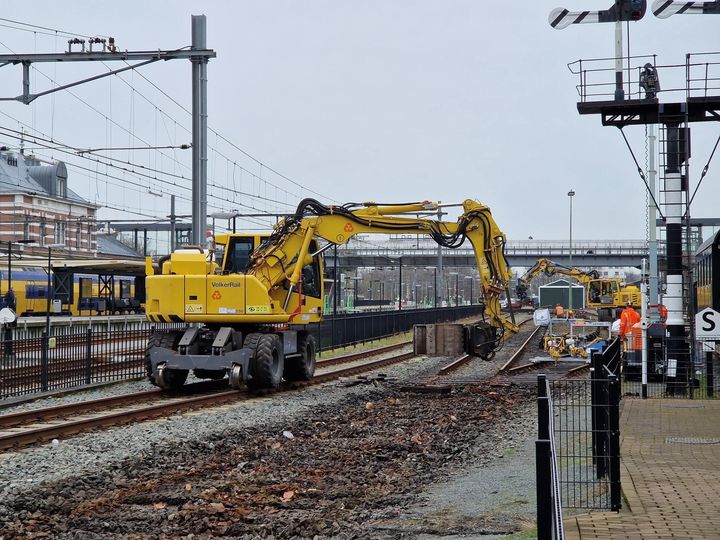 Spoorwegemplacement Hoorn ondergaat fikse renovatie