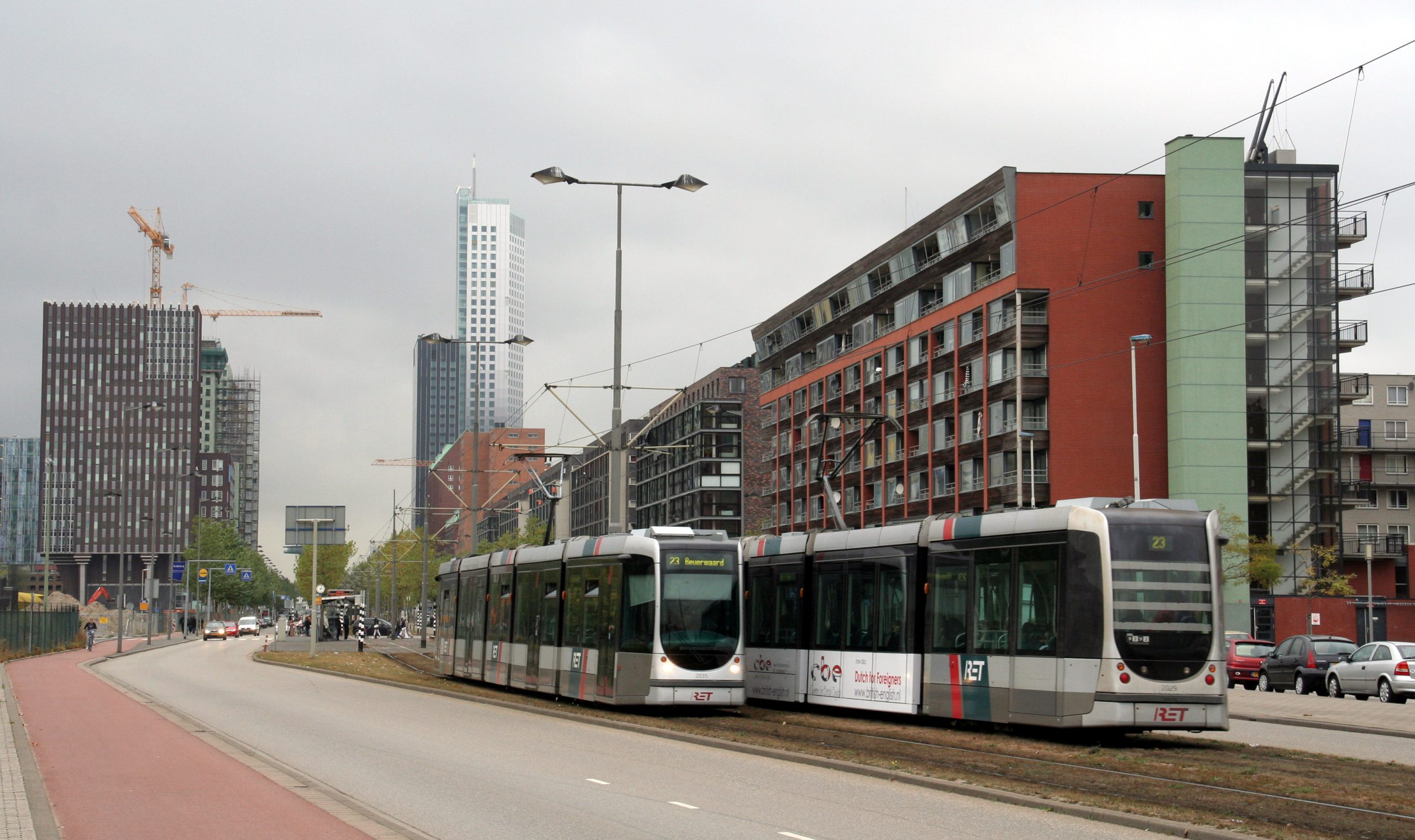 Aanpak kruispunt heeft anderhalf jaar lang effect op Rotterdams tramverkeer