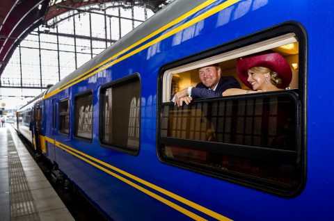 Koninklijke trein op Station Antwerpen