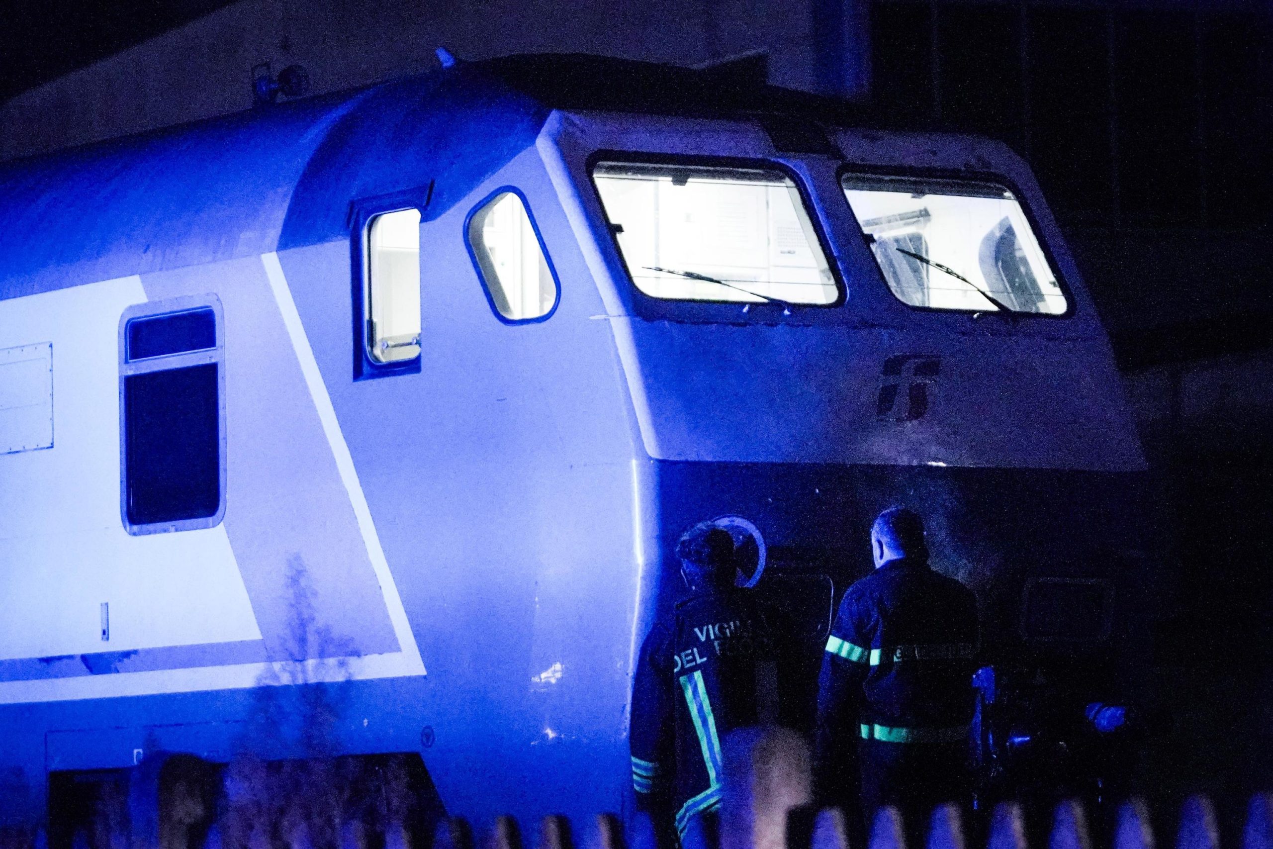 Vijf spoorwerkers in Noord-Italië overleden na aanrijding trein