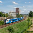 Trein van Keolis Blauwnet van Hengelo naar Zwolle