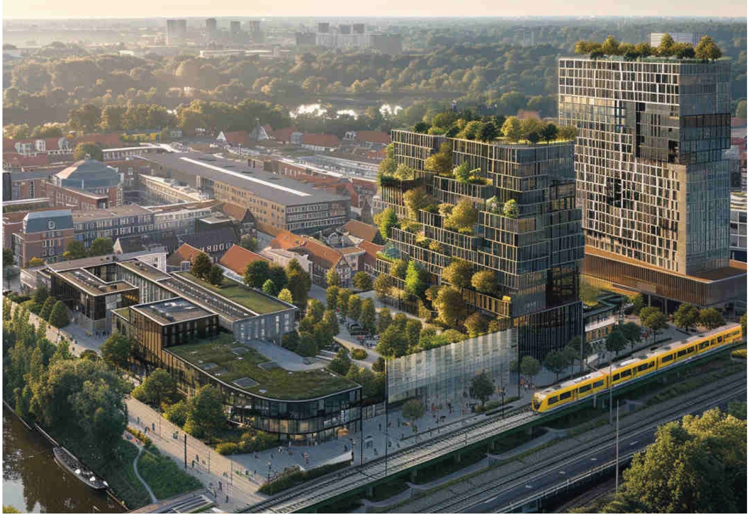 Limburgse ‘intercitysteden’ presenteren grootse plannen voor woningen op en rond het spoor