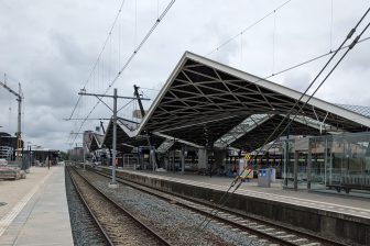 overzicht 'nieuw' station Tilburg